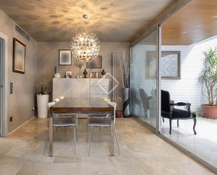 Dining room of House or chalet for sale in  Barcelona Capital  with Air Conditioner and Terrace