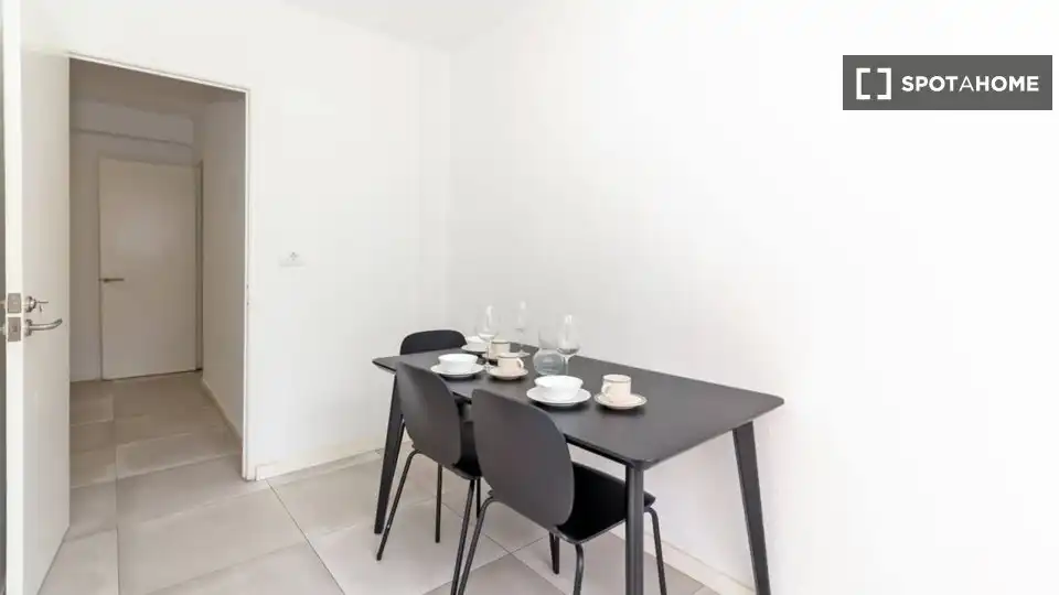 Dining room of Flat for rent in Valencia  with Air Conditioner, Heating and Furnished