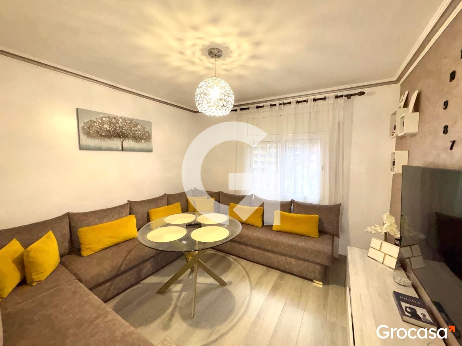 Living room of Flat for sale in Mataró  with Furnished, Oven and Washing machine