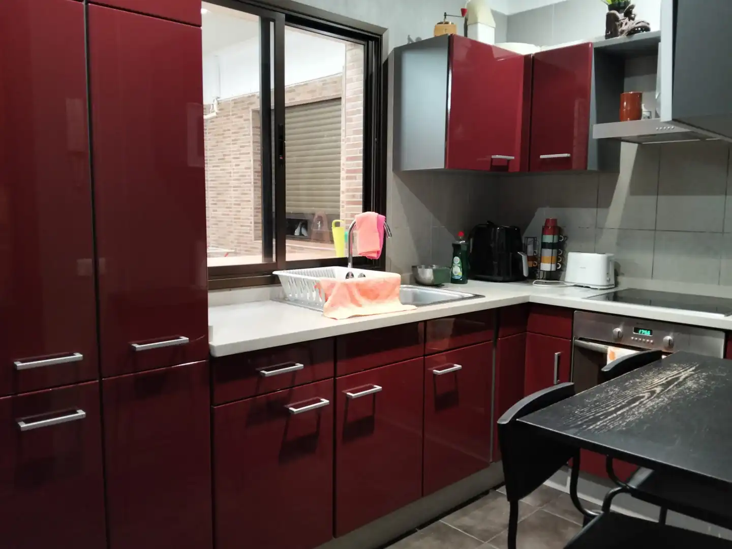 Cocina de Piso de alquiler en Santa Cruz de Tenerife con Aire acondicionado, Parquet y Amueblado