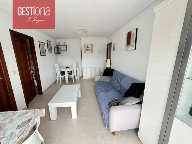 Sala de estar de Ático en venta en Noja con Terraza, Amueblado y Balcón