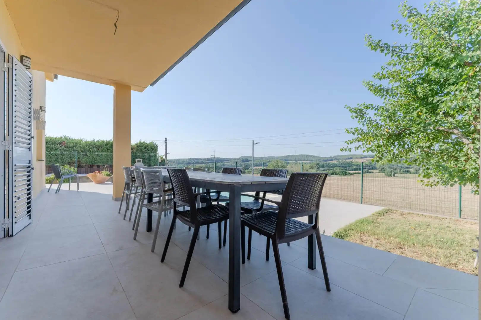 Terraza de Casa o chalet en venta en Bàscara con Aire acondicionado, Jardín privado y Parquet