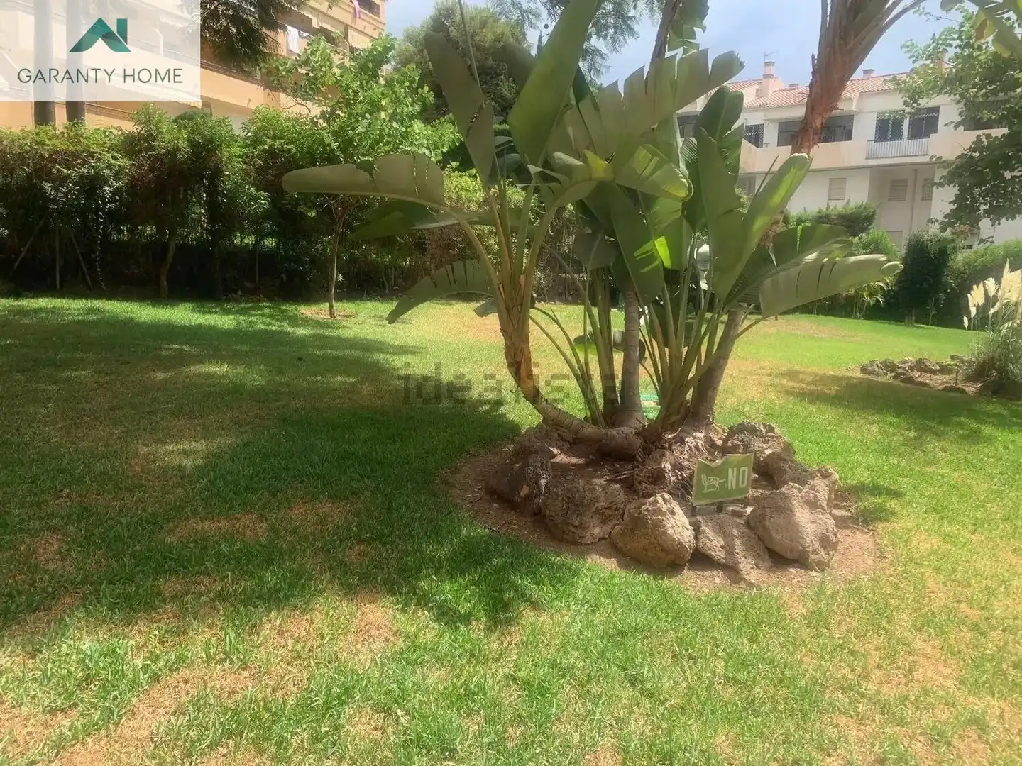 Wohnung zur Miete in Málaga mit Klimaanlage, Privatgarten und Balkon