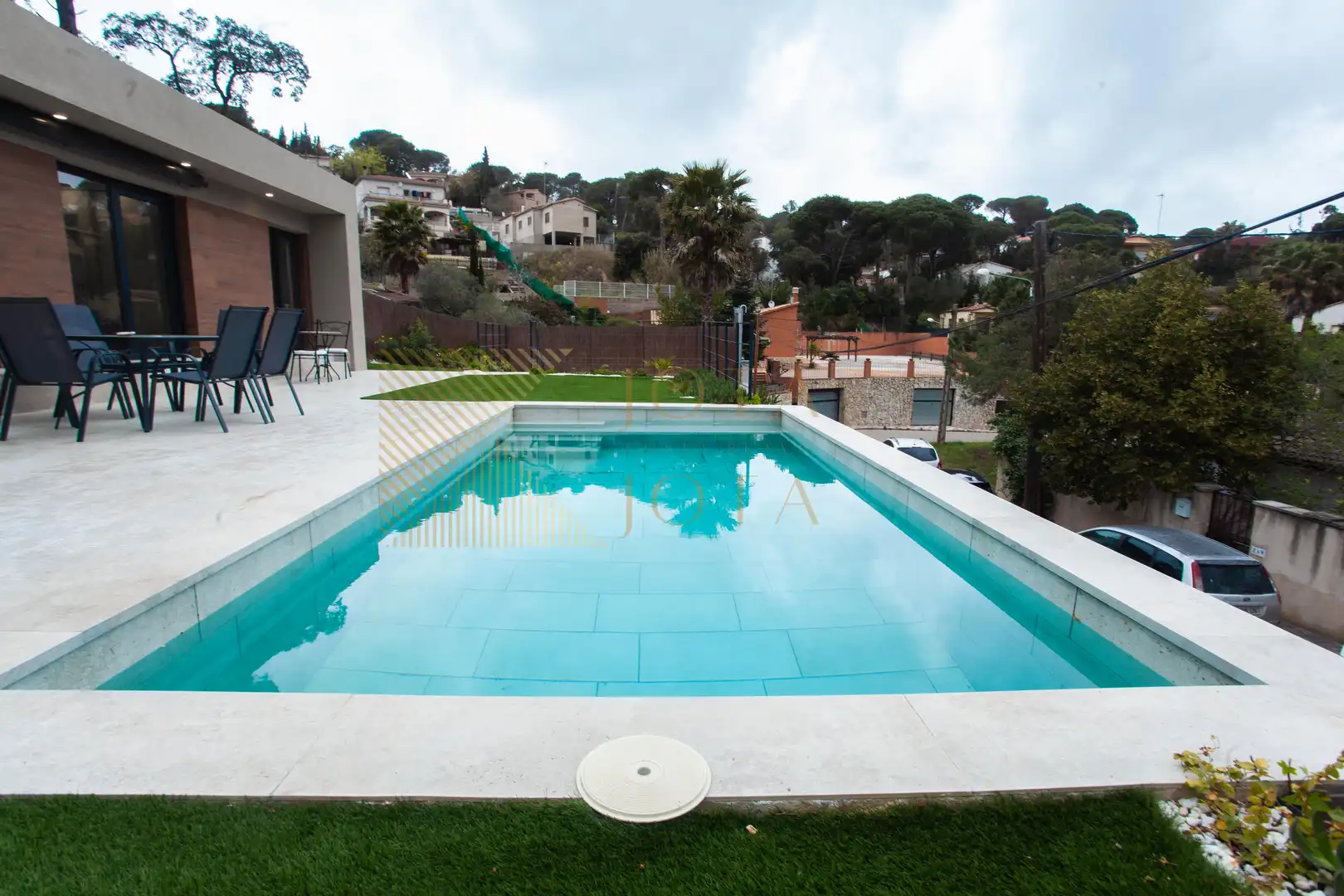 Piscina de Casa o chalet en venta en Vidreres con Aire acondicionado, Jardín privado y Parquet