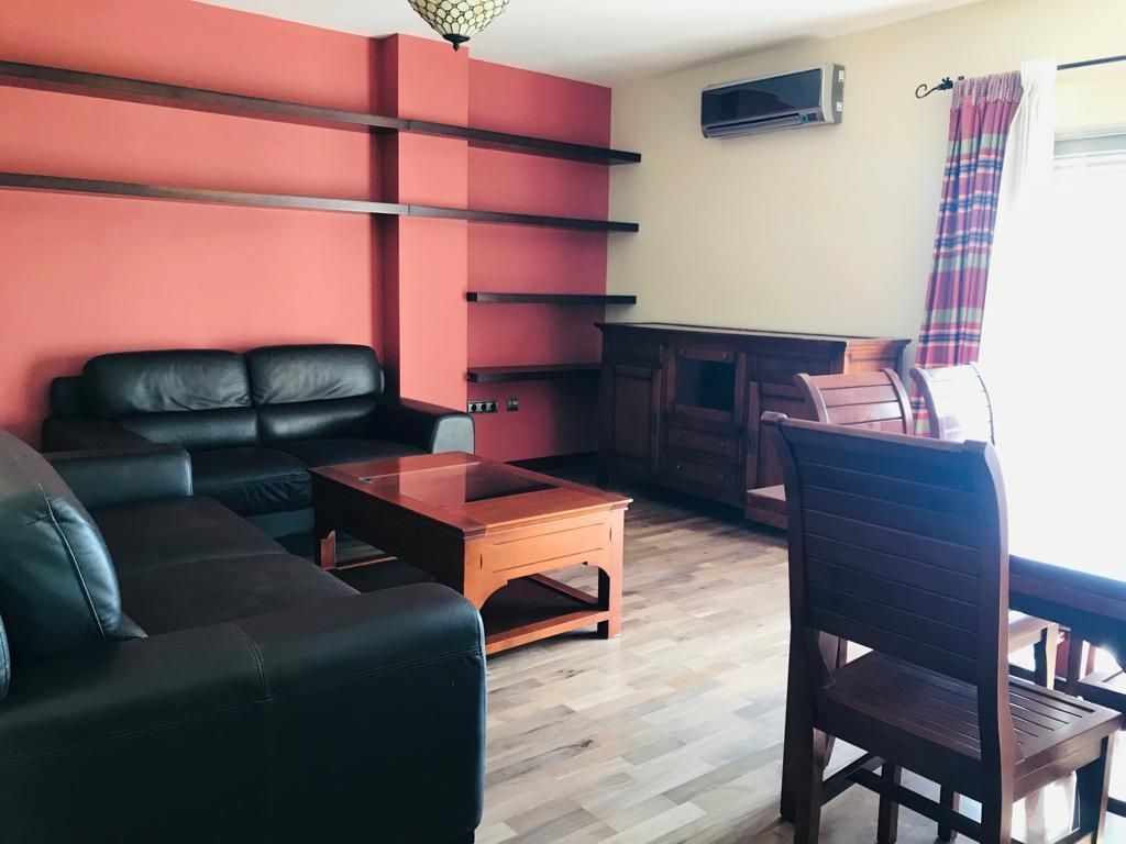 Living room of Flat for sale in Málaga Capital  with Air Conditioner, Heating and Furnished
