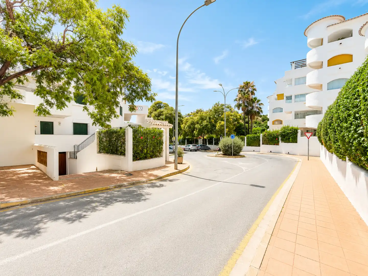 Vista exterior de Piso en venta en Benalmádena con Aire acondicionado, Terraza y Amueblado