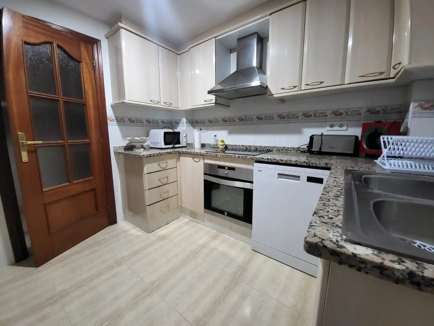 Küche von Wohnung zum Verkauf in Pineda de Mar mit Terrasse, Möbliert und Ofen