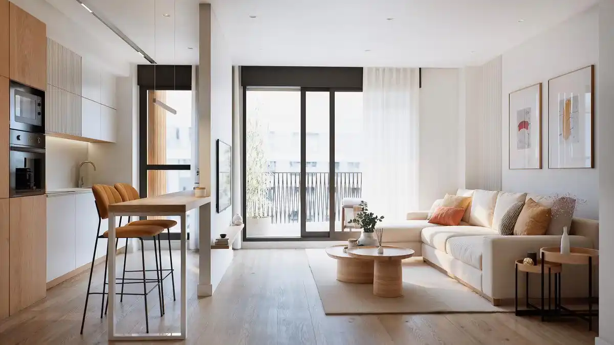 Living room of Apartments for sale in Málaga  with Terrace, Swimming Pool and Balcony