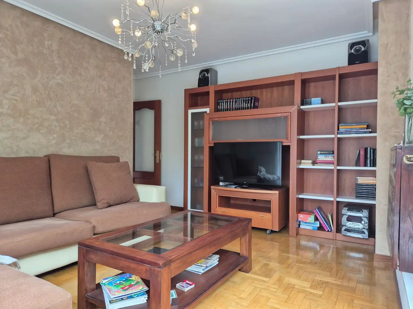 Wohnzimmer von Wohnung zum Verkauf in Gijón  mit Heizung, Abstellraum und Schwimmbad