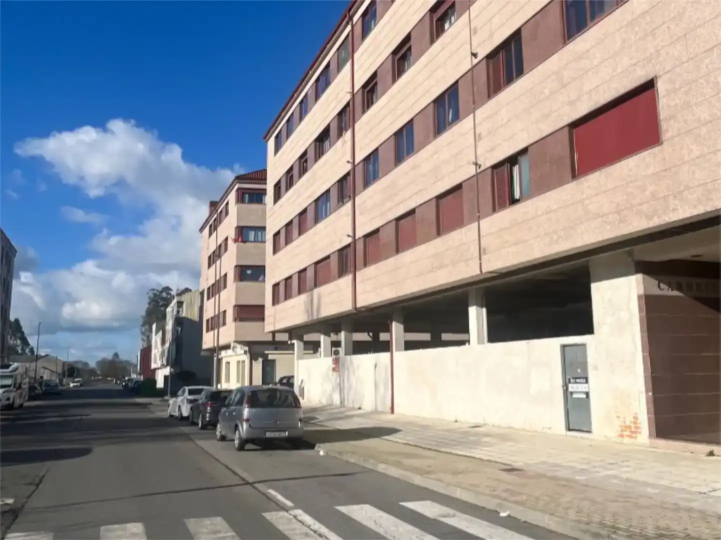Vista exterior de Pis en venda en Silleda