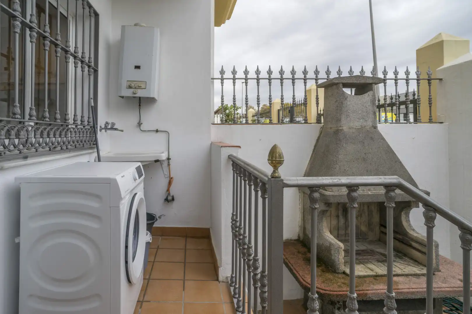 Balcony of Detached homes for sale in Marbella  with Private garden, Terrace and Furnished