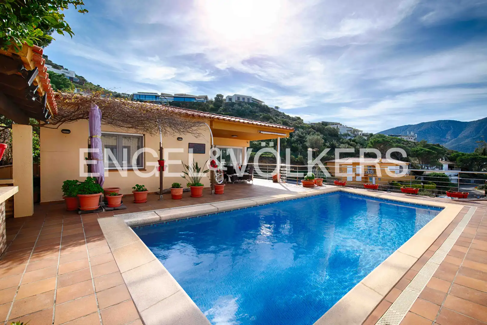 Piscina de Casa o xalet en venda en El Port de la Selva amb Calefacció, Jardí privat i Terrassa