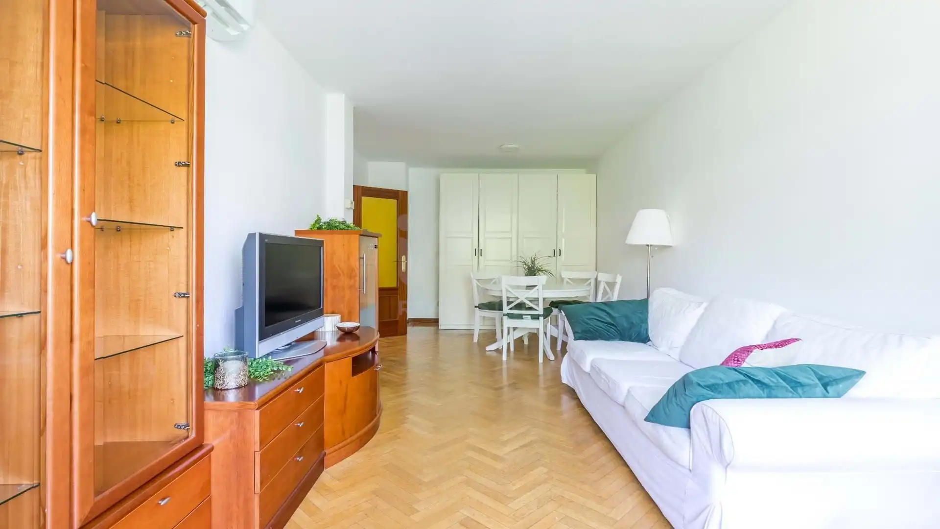 Sala de estar de Piso de alquiler en Madrid