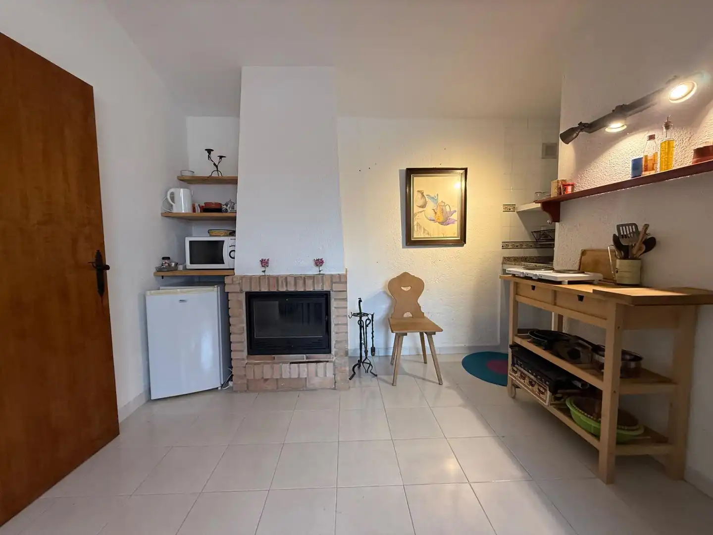 Cuina de Casa o xalet en venda en L'Ampolla amb Jardí privat, Piscina i Moblat