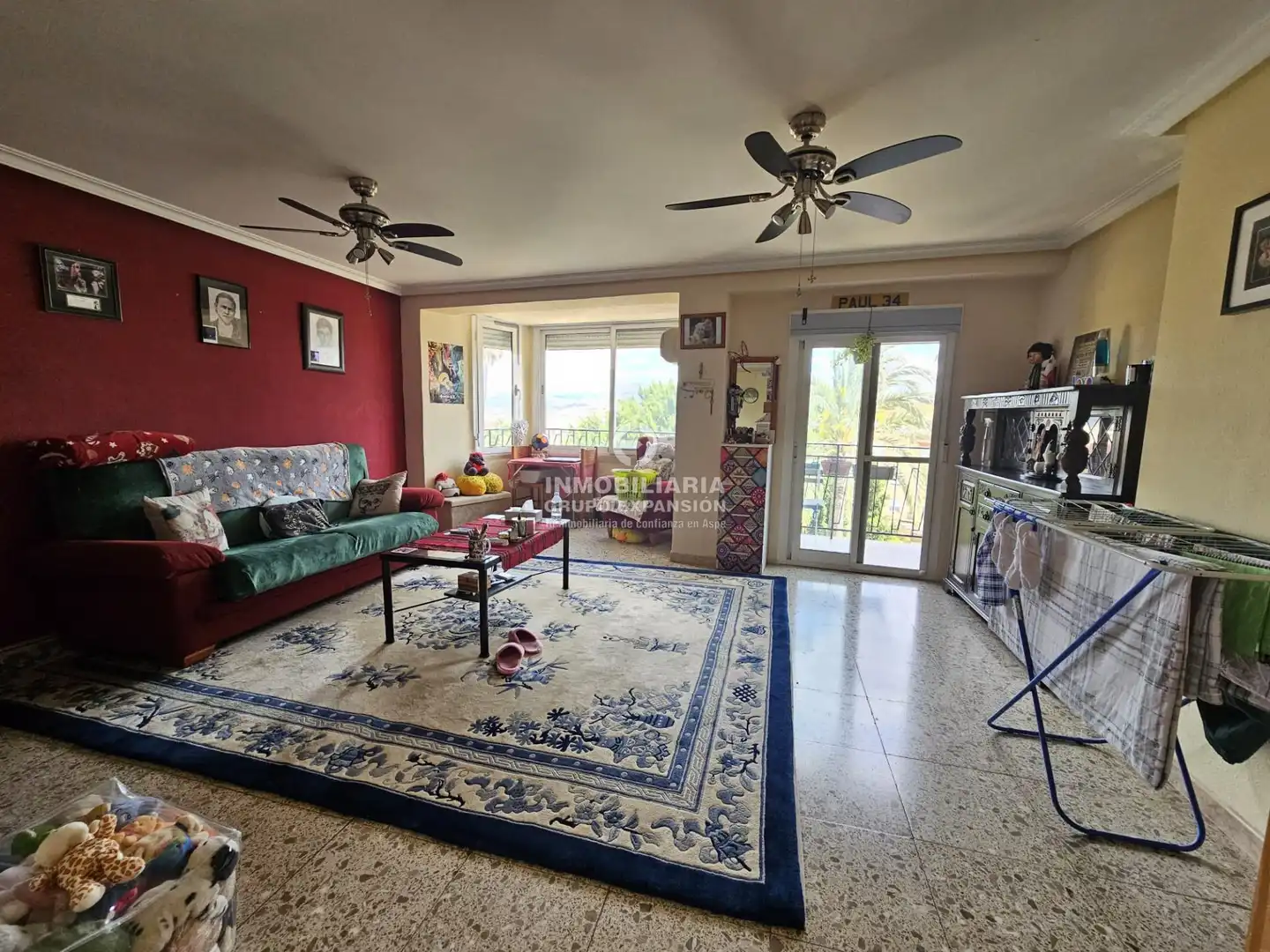 Sala de estar de Piso en venta en Aspe con Aire acondicionado, Calefacción y Terraza