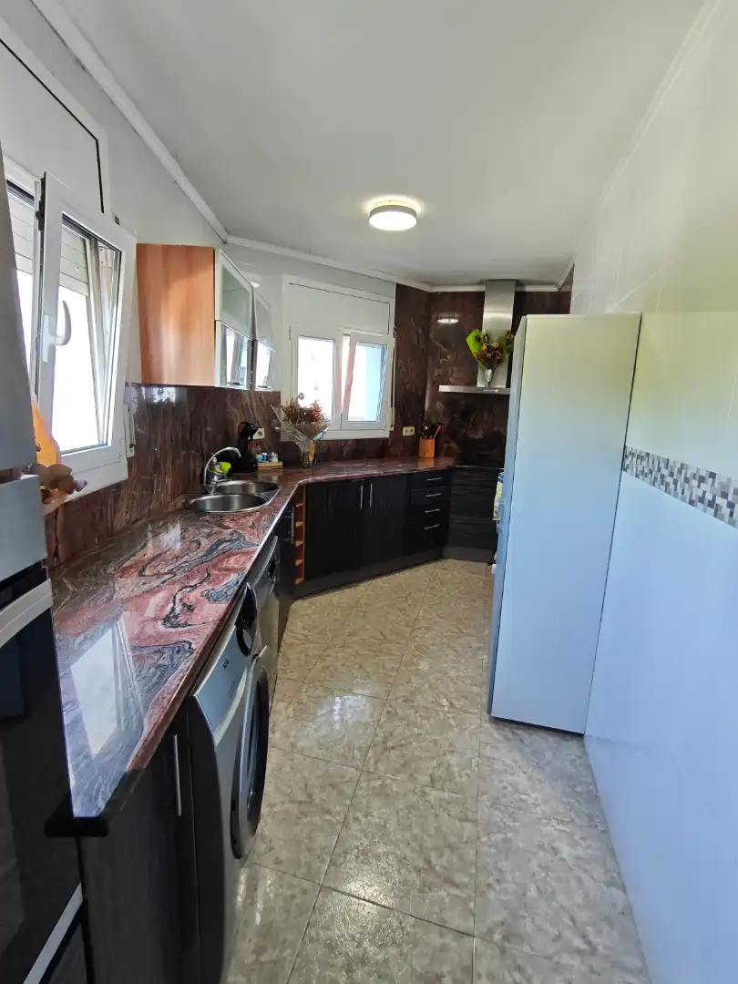 Kitchen of Flat for sale in L'Escala  with Air Conditioner, Heating and Parquet flooring