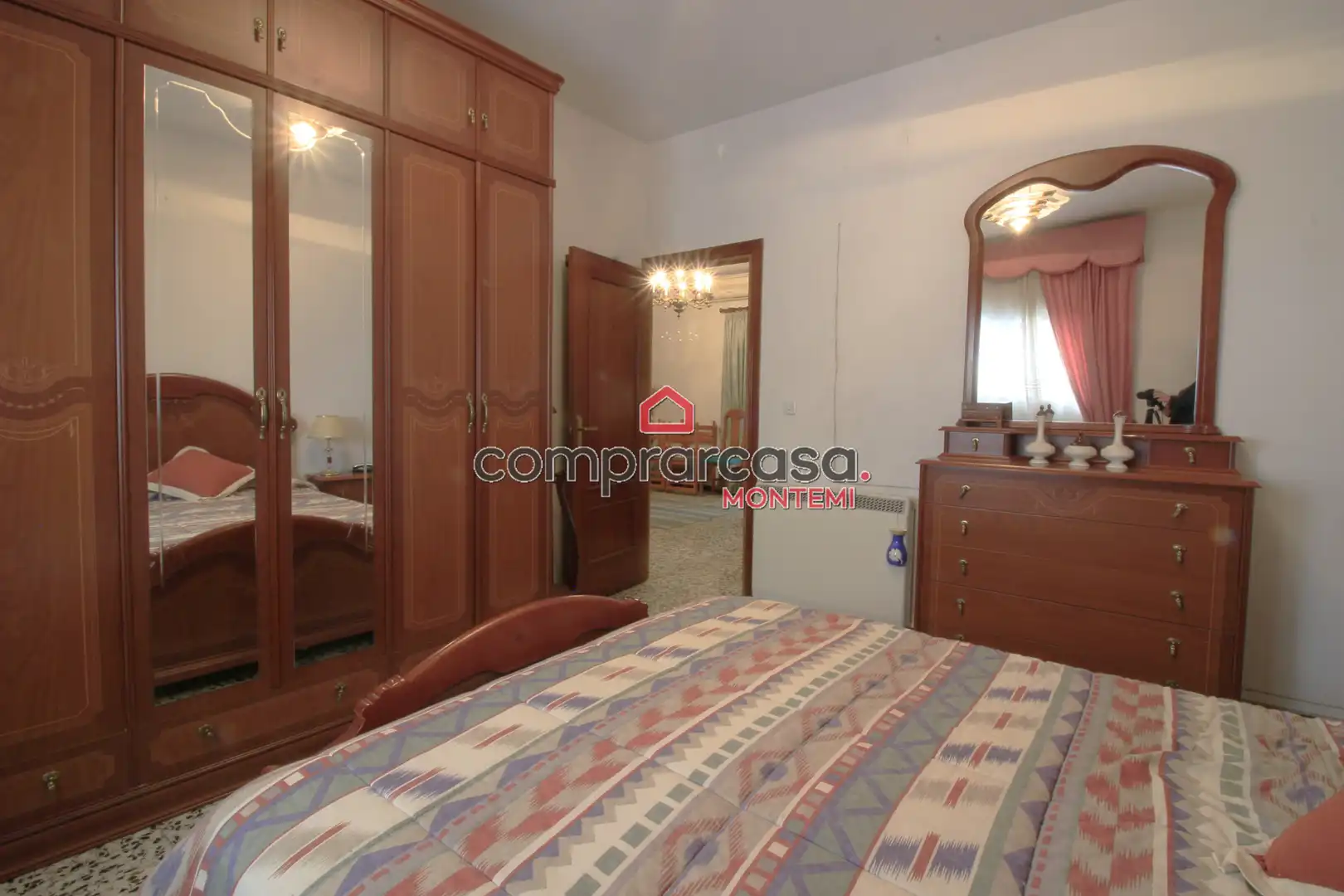 Schlafzimmer von Einfamilien-Reihenhaus zum Verkauf in Getafe mit Klimaanlage, Heizung und Terrasse
