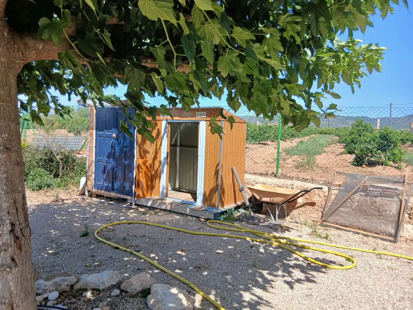 Jardín de Finca rústica de alquiler en Alcanar con Jardín privado, Terraza y Piscina