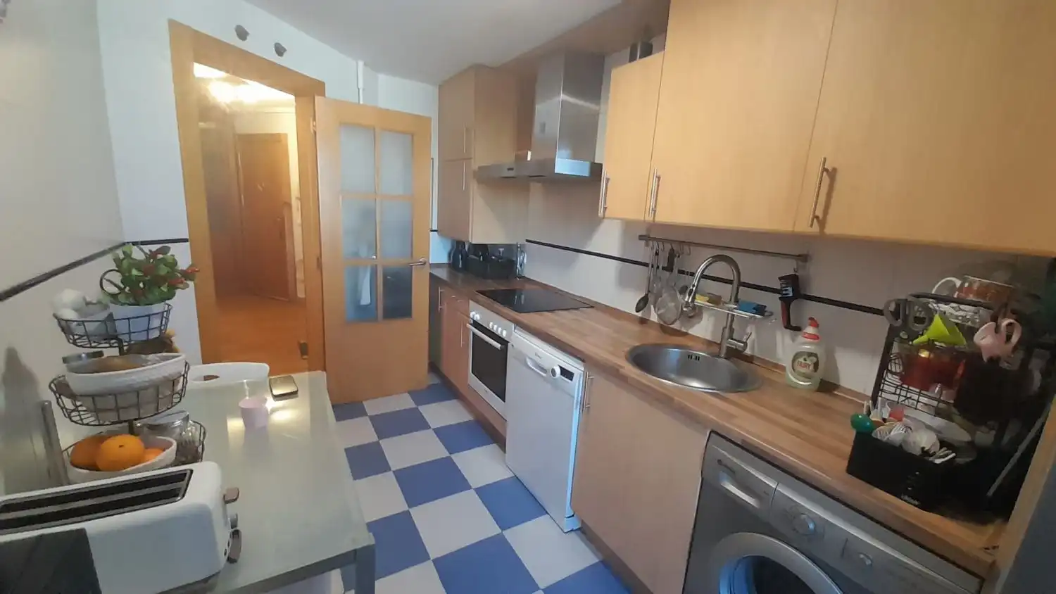 Kitchen of Flat for sale in Doñinos de Salamanca  with Heating, Terrace and Storage room
