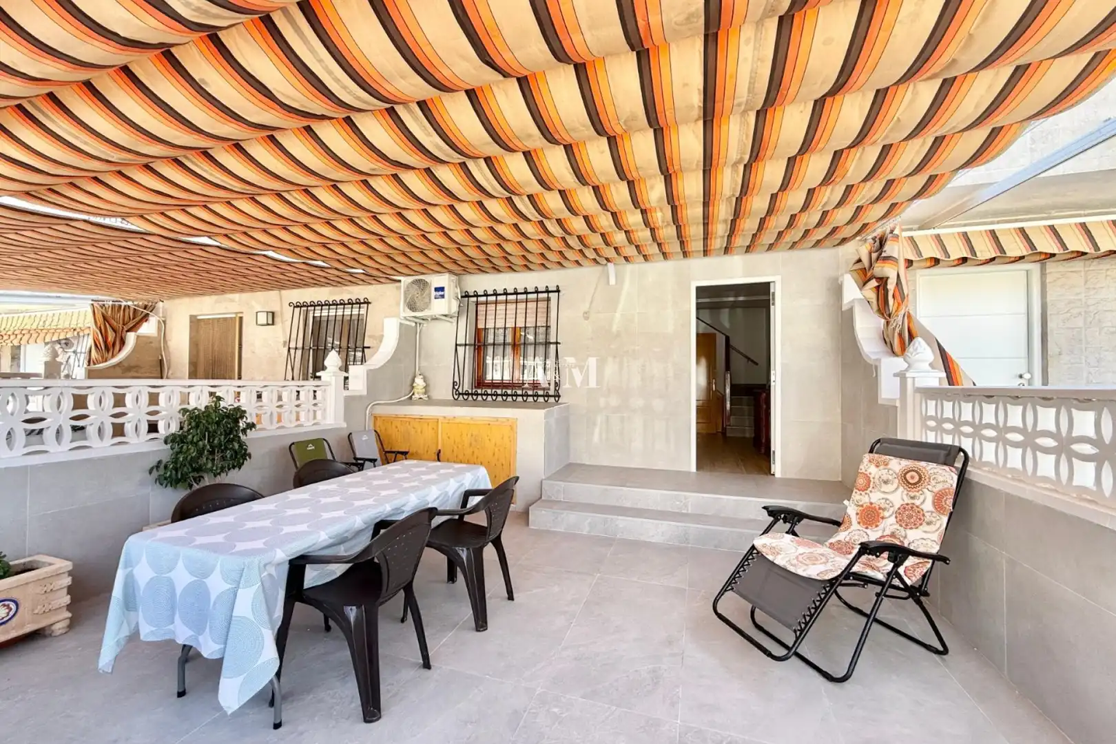Terrace of Detached homes for rent in Santa Pola  with Air Conditioner, Heating and Private garden