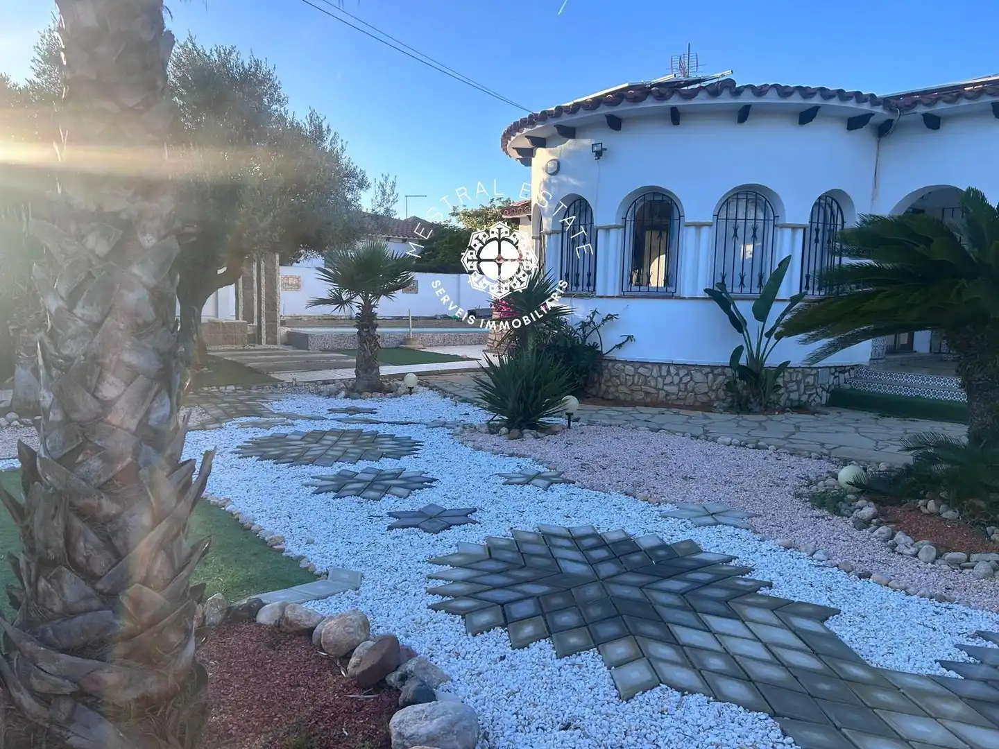 Jardí de Casa o xalet en venda en Mont-roig del Camp amb Aire condicionat, Calefacció i Terrassa