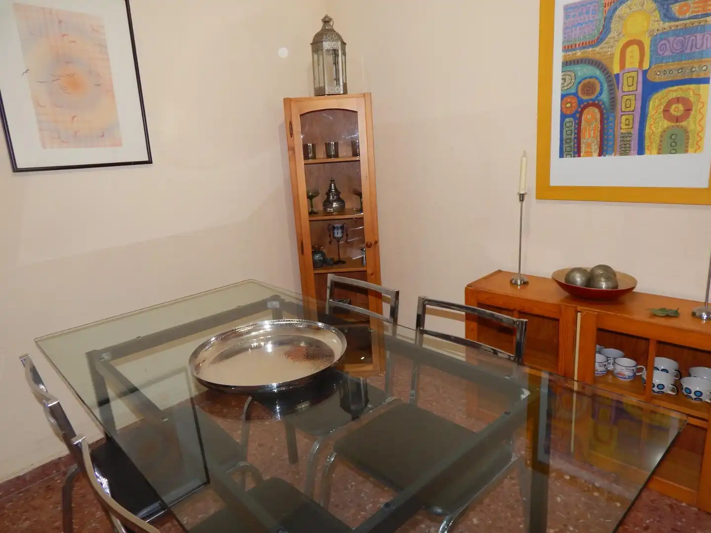 Dining room of Flat for sale in Valencia  with Air Conditioner and Balcony