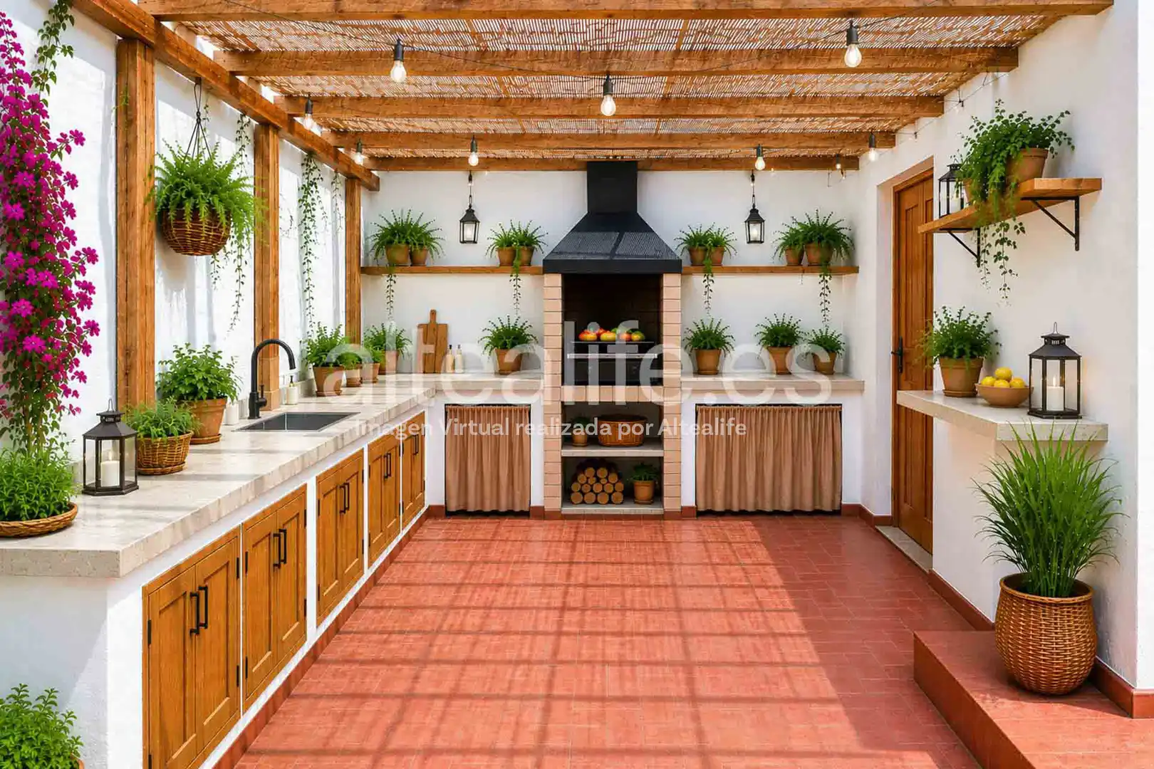 Terraza de Finca rústica en venta en Altea con Terraza, Trastero y Balcón