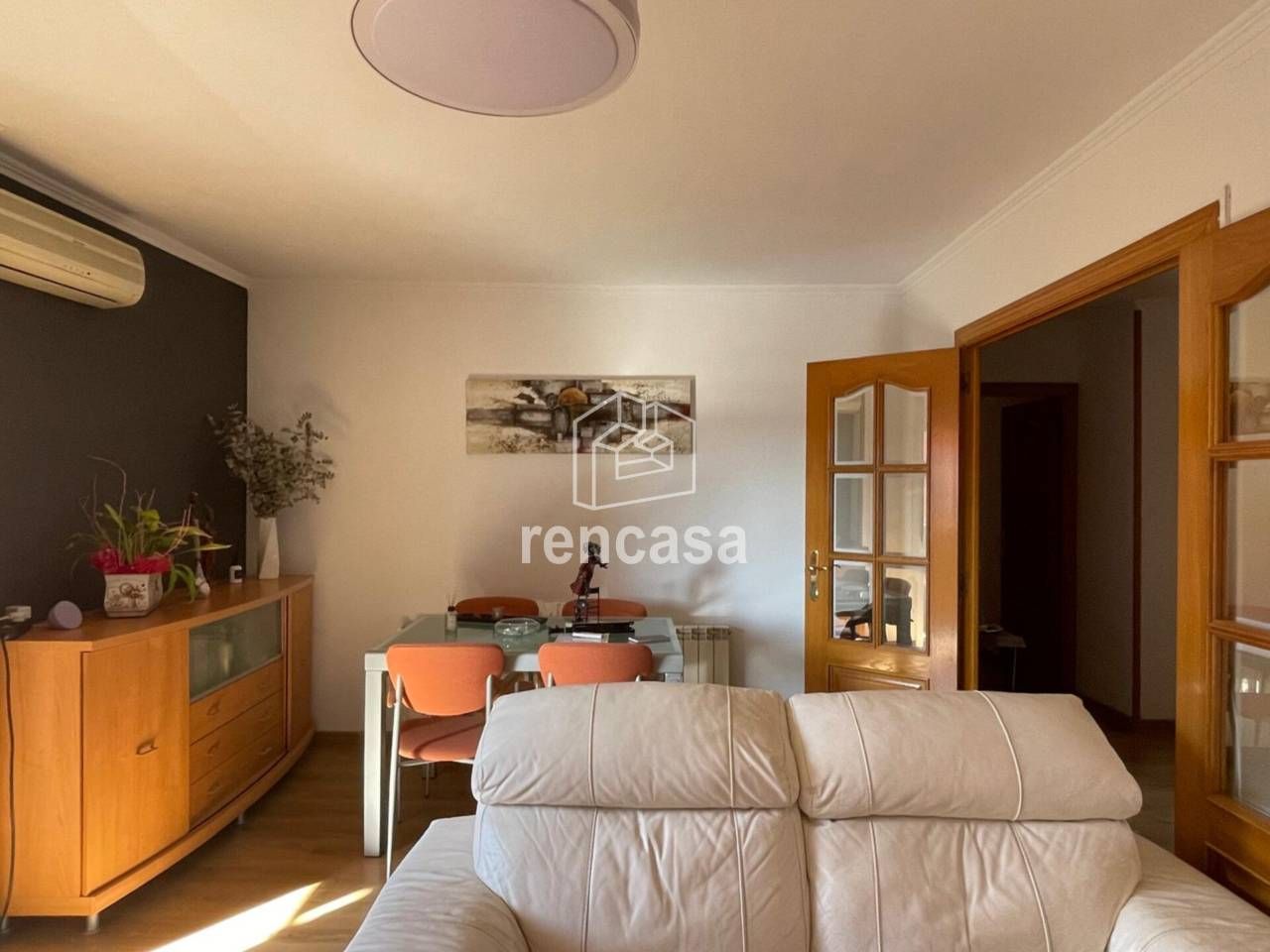 Sala d'estar de Pis en venda en  Lleida Capital amb Aire condicionat, Calefacció i Parquet