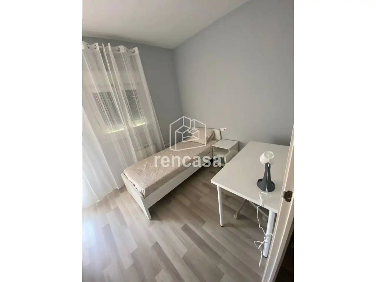 Bedroom of Houses for rent in Lleida  with Heating, Private garden and Parquet flooring