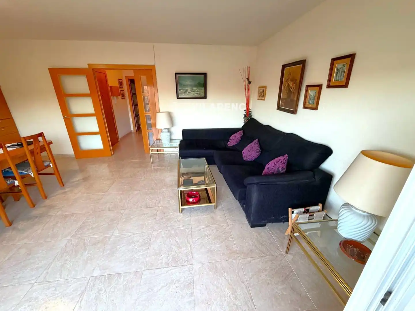 Living room of Flat for sale in Calafell  with Air Conditioner, Heating and Terrace