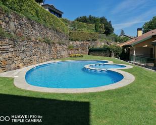 Swimming pool of Single-family semi-detached for sale in Poio  with Private garden, Terrace and Storage room