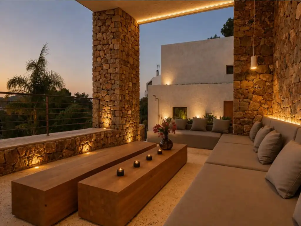 Terraza de Casa o chalet en venta en Santa Eulària des Riu