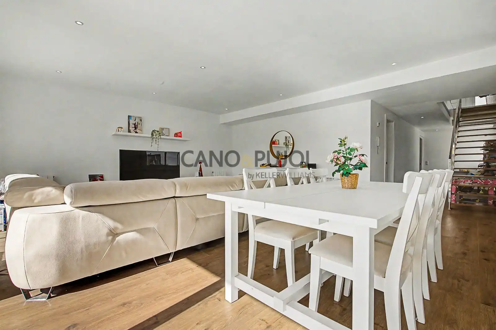 Sala de estar de Casa o chalet en venta en Bigues i Riells del Fai con Aire acondicionado, Calefacción y Terraza