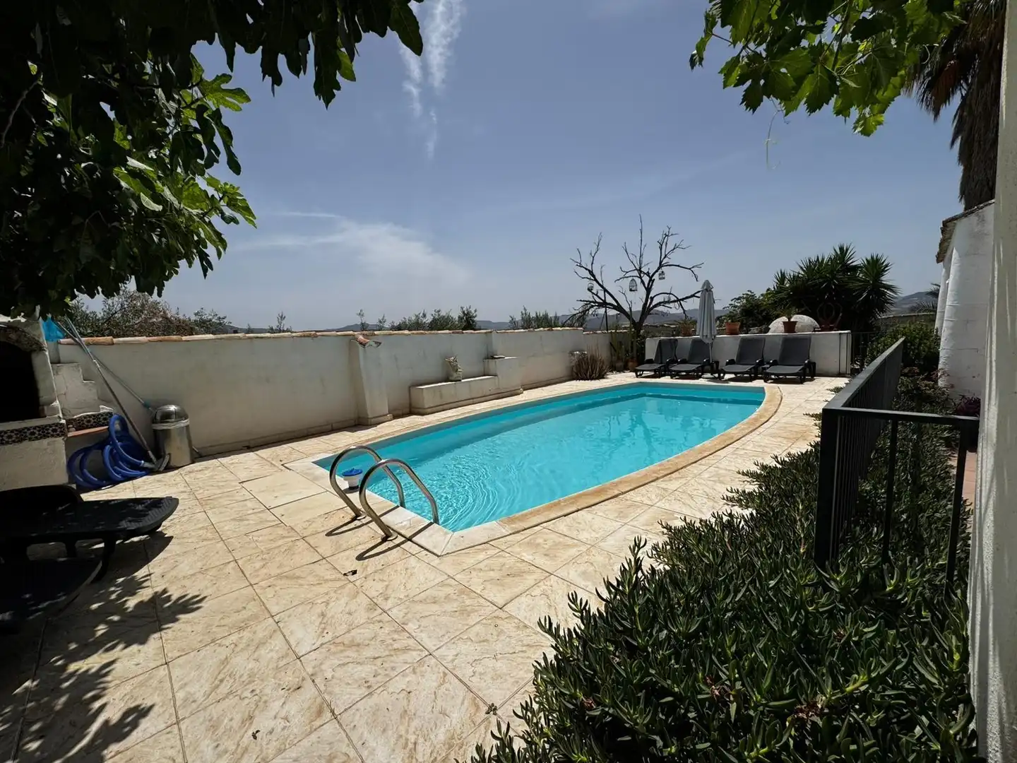 Swimming pool of Houses for sale in Fuente-Tójar  with Air Conditioner, Heating and Private garden