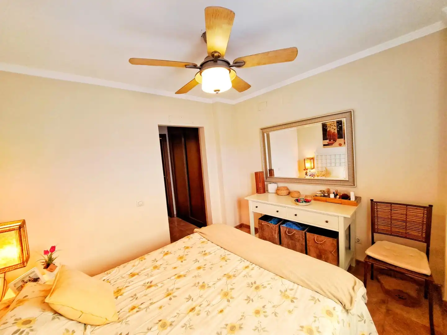 Schlafzimmer von Wohnungen zum Verkauf in Ayamonte mit Privatgarten, Terrasse und Möbliert