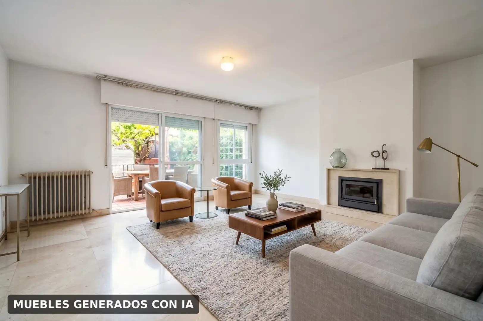 Sala de estar de Casa adosada en venta en Avenida Europa