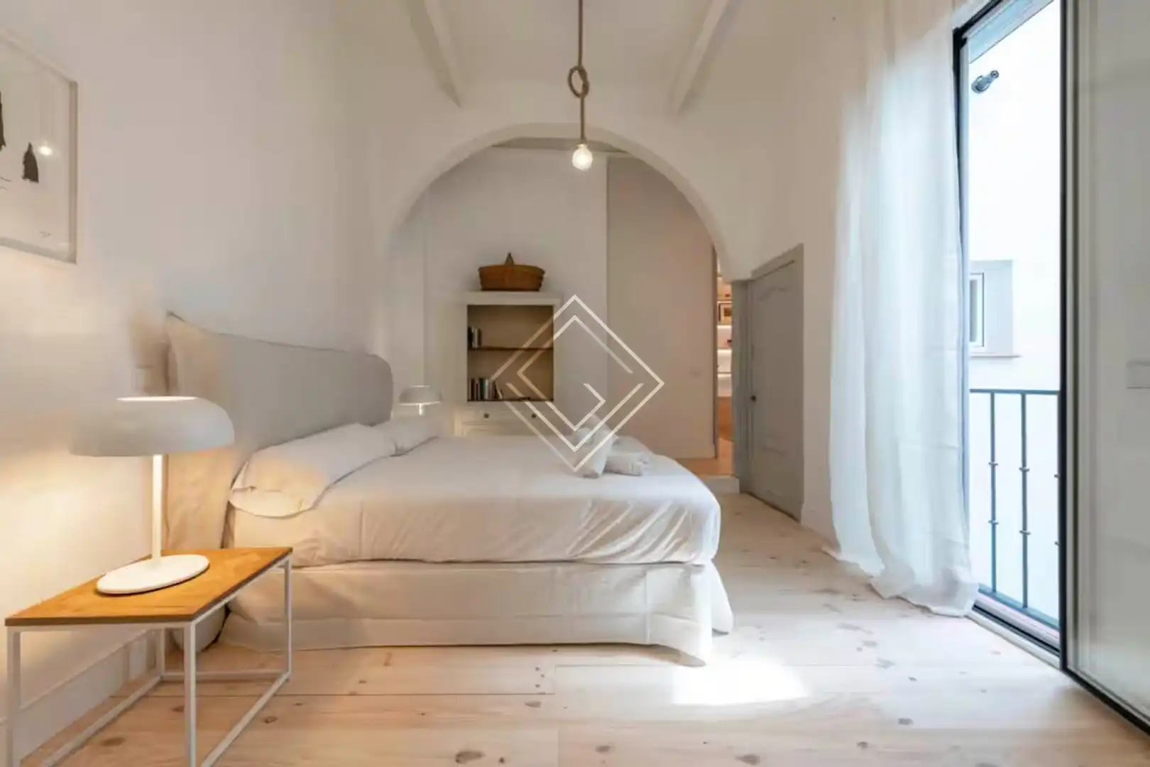Schlafzimmer von Wohnung zur Miete in Centro