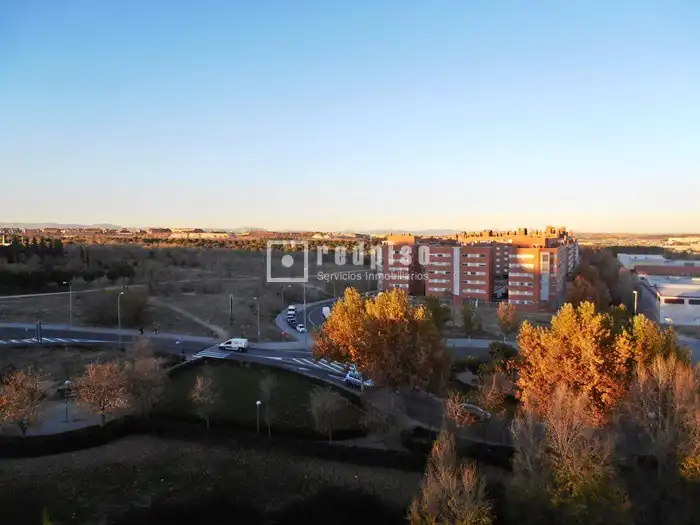 Vista exterior de Loft en venda en Madrid amb Aire condicionat, Calefacció i Jardí privat
