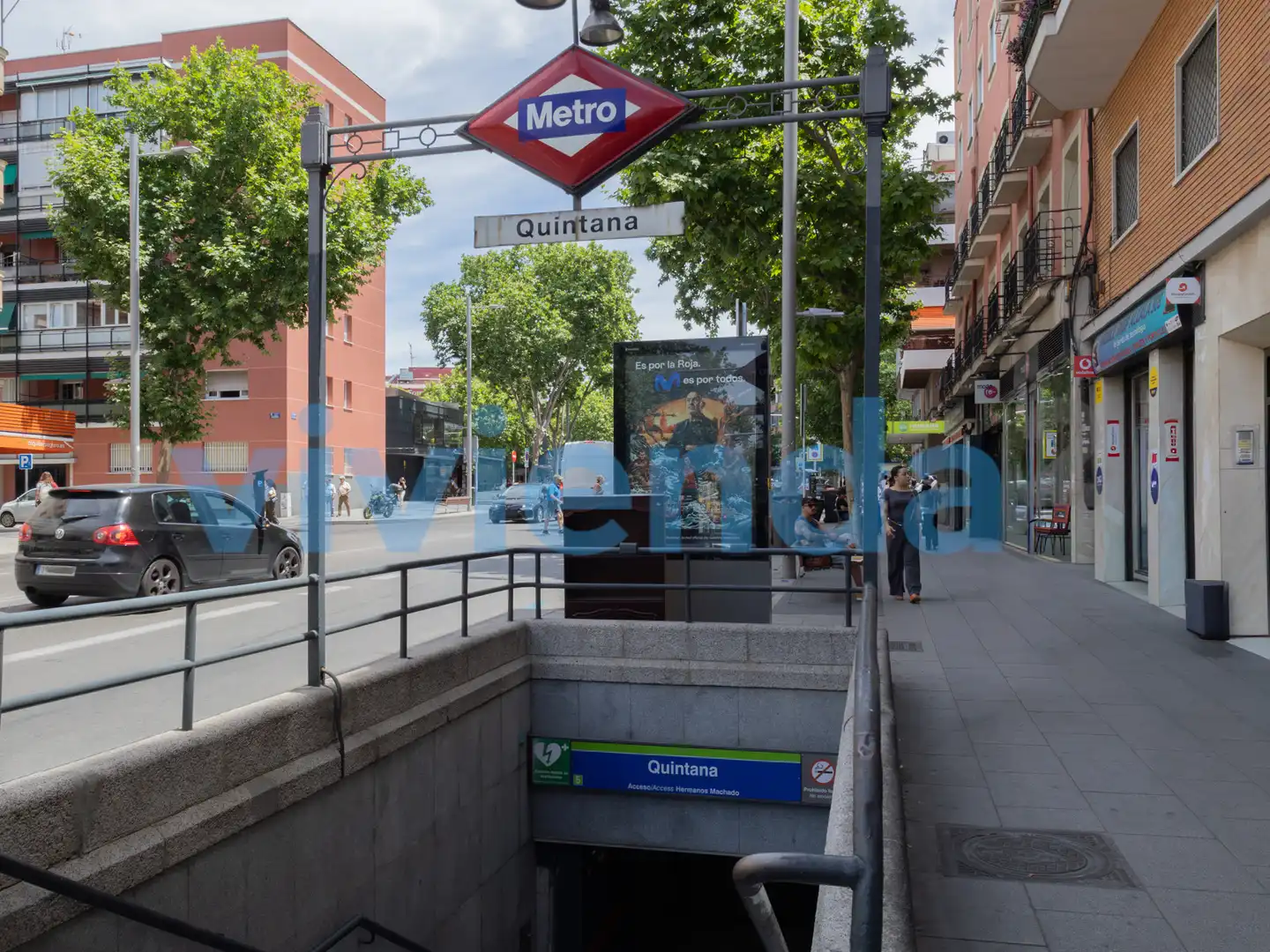 Exterior view of Flat for sale in Madrid  with Air Conditioner and Heating