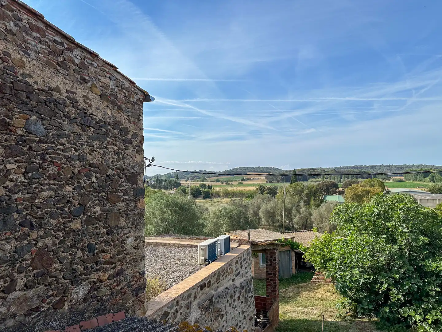 Vista exterior de Finca rústica en venta en Vall-llobrega con Jardín privado