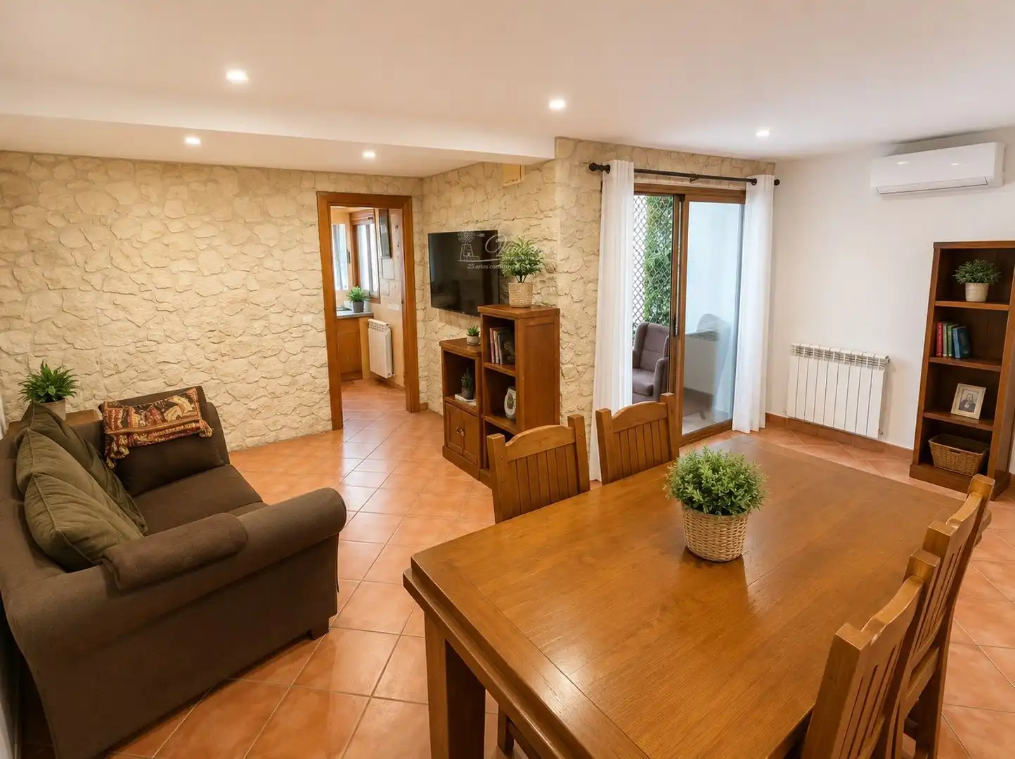 Sala d'estar de Casa o xalet en venda en  Palma de Mallorca amb Aire condicionat i Jardí privat
