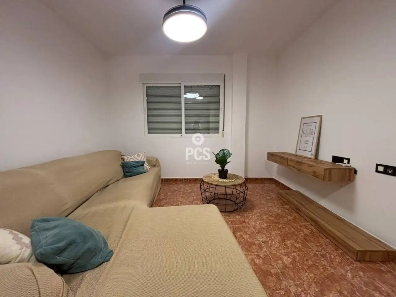 Sala de estar de Piso en venta en Alhama de Murcia con Amueblado