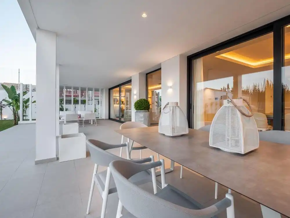Terrace of Houses for sale in Estepona  with Air Conditioner, Private garden and Terrace