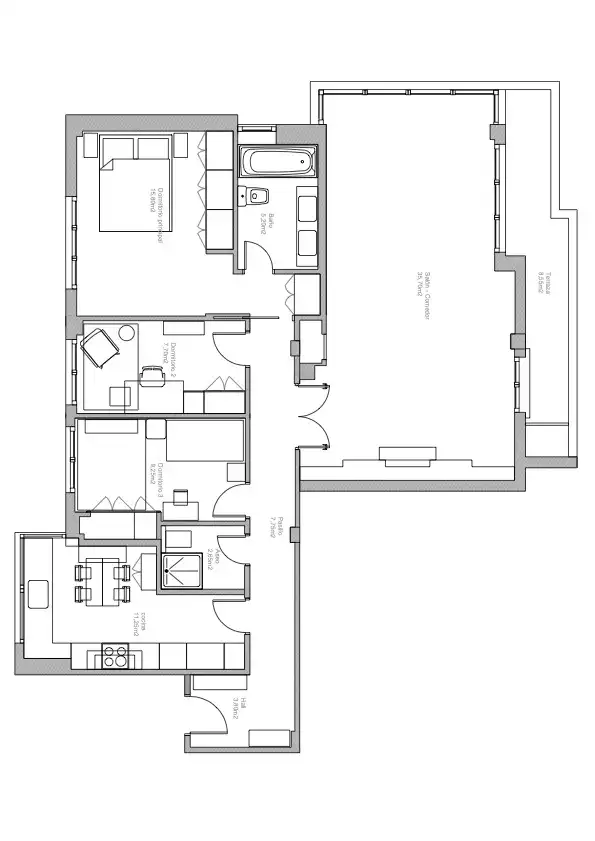 Flat for sale in Ciudad Lineal