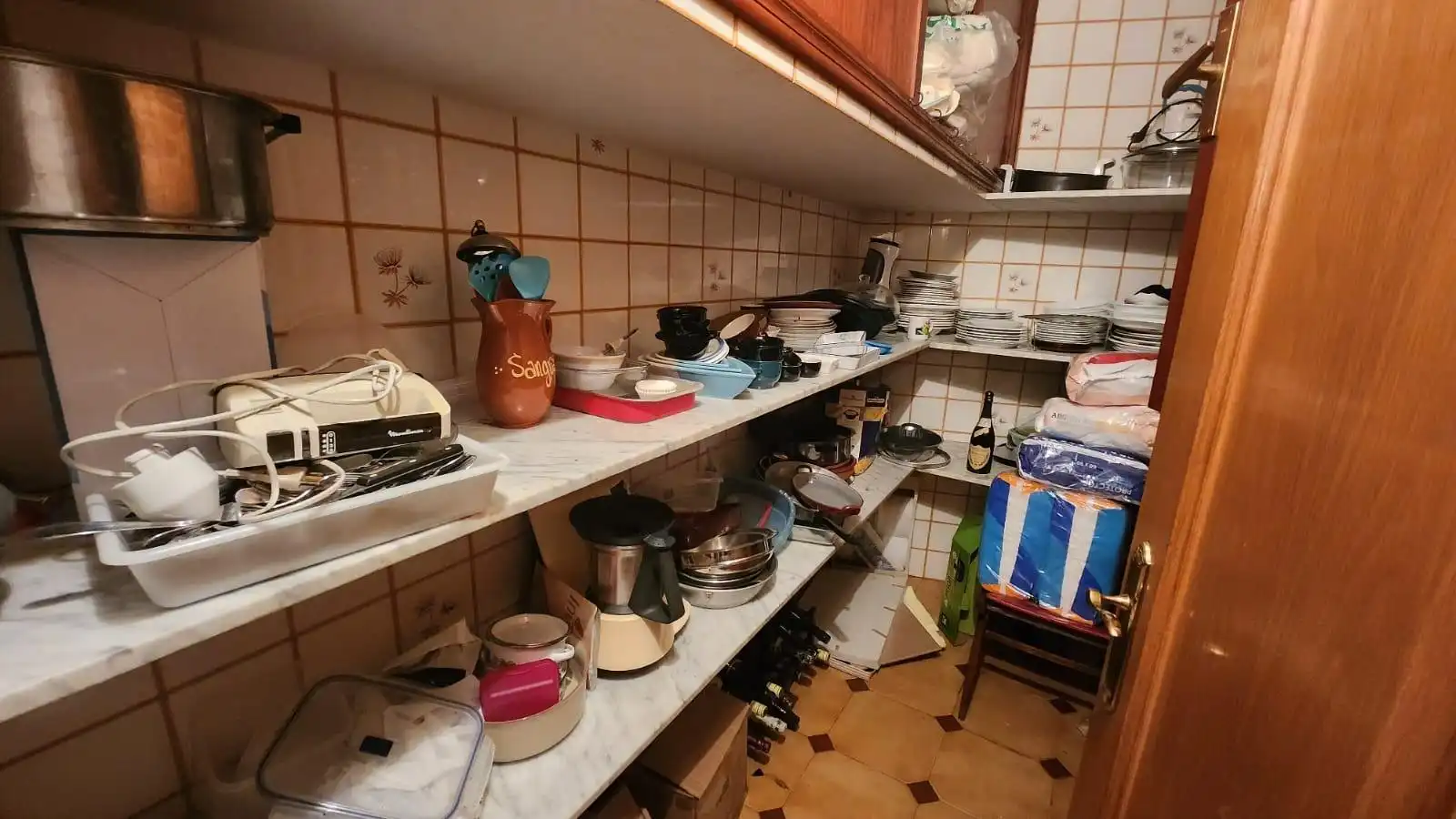 Kitchen of Flat for sale in Aspe  with Air Conditioner, Heating and Storage room