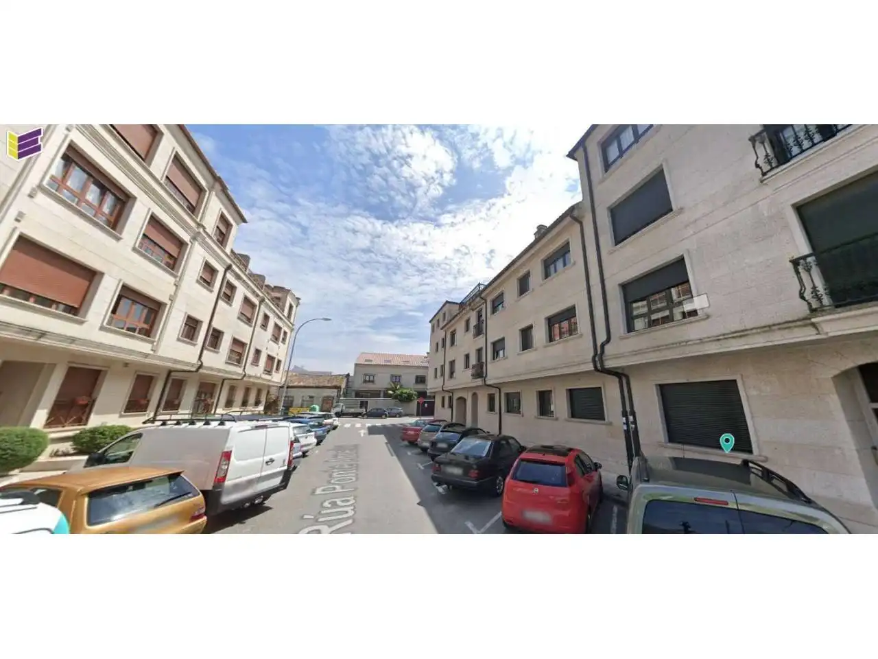 Vista exterior de Piso en venta en Vilagarcía de Arousa con Calefacción y Trastero