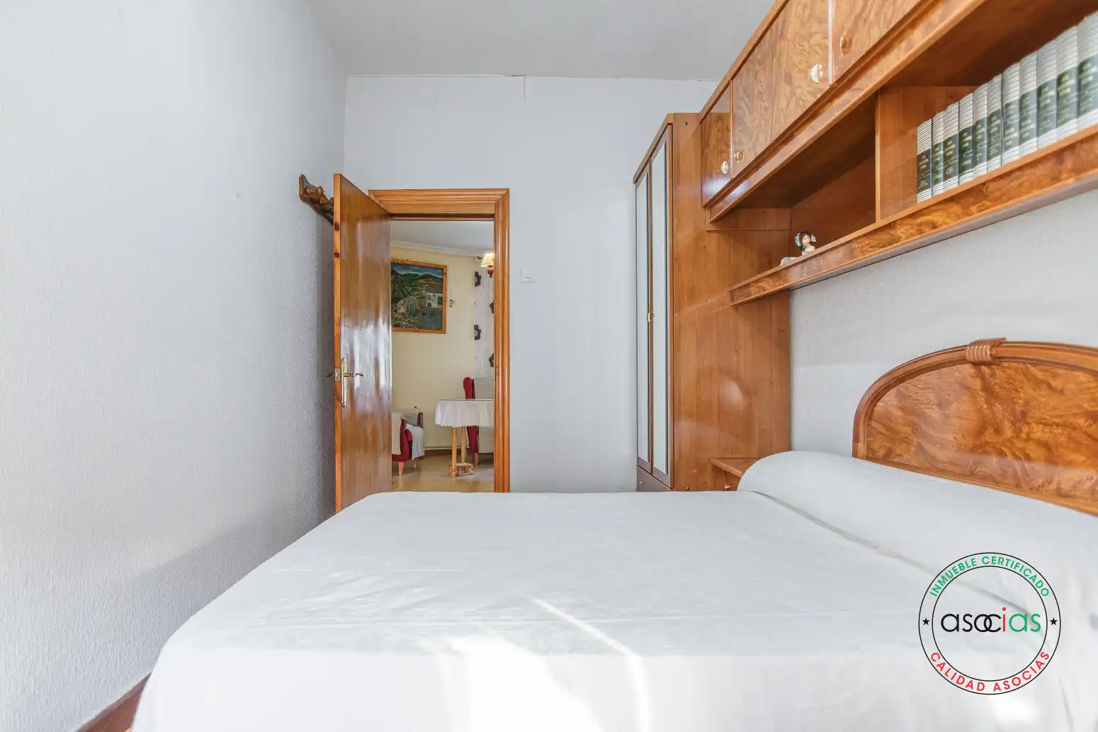 Bedroom of Flat for sale in Cudillero  with Heating and Furnished