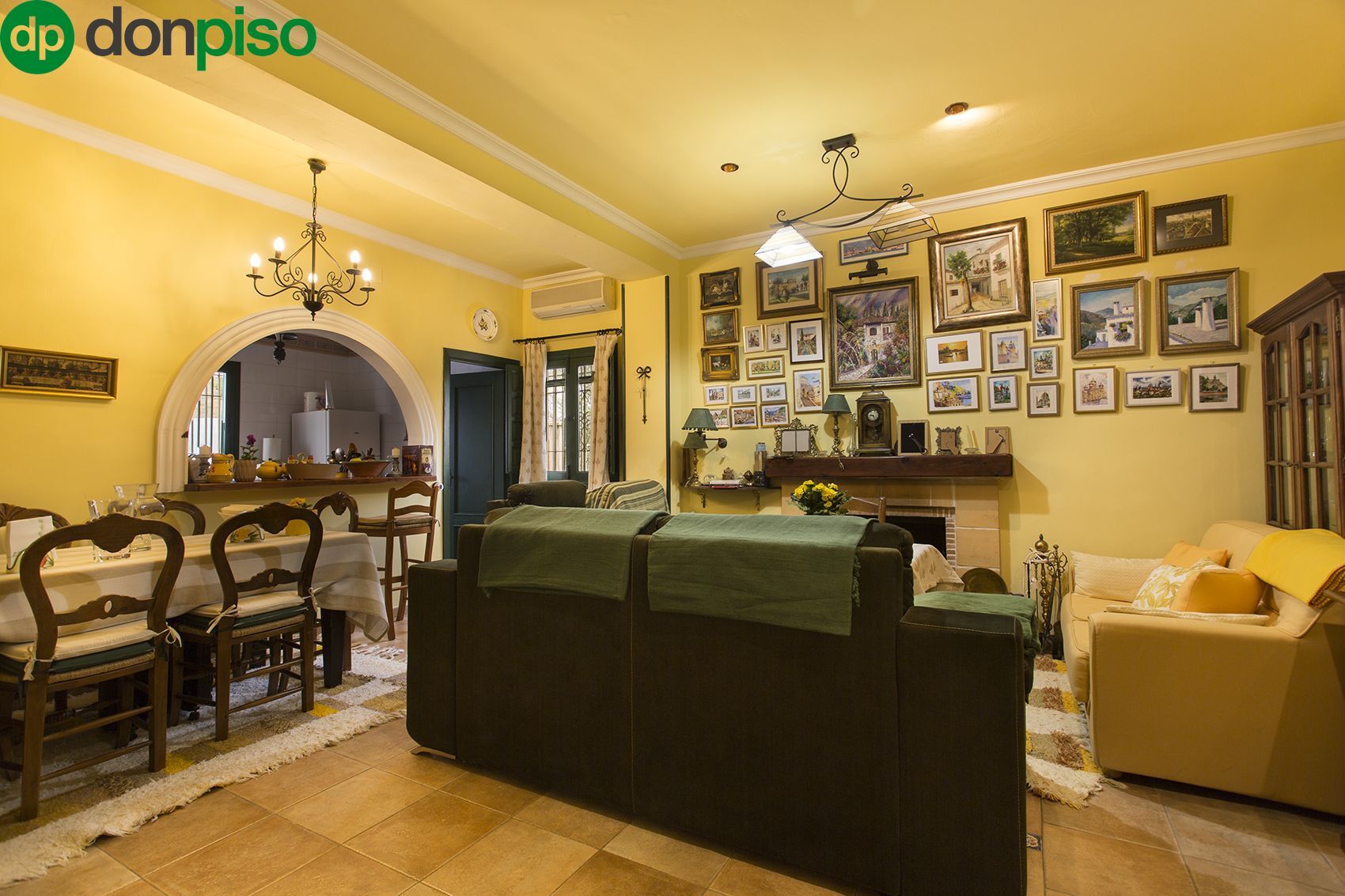 Living room of Country homes for sale in Chauchina  with Private garden, Terrace and Swimming Pool