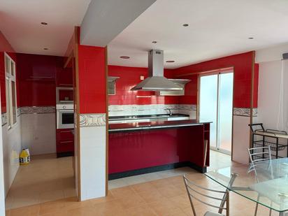 Kitchen of Flat for sale in Ferrol  with Heating, Terrace and Storage room