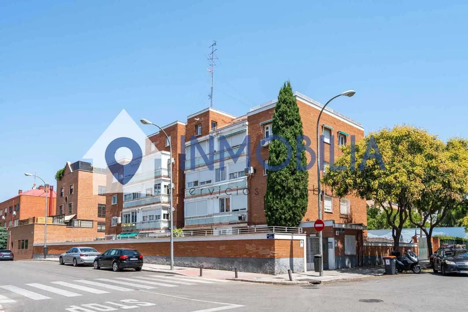 Vista exterior de Ático en venta en Madrid con Calefacción y Terraza